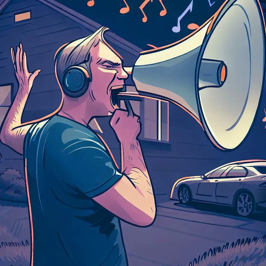 Głośna muzyka u sąsiada: Jak sobie radzić z tym problemem?