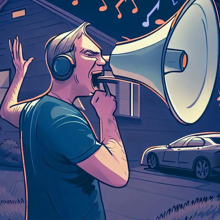 Głośna muzyka u sąsiada: Jak sobie radzić z tym problemem?